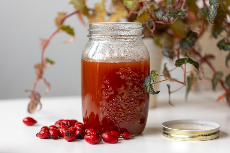 Wild Rose Hip Syrup wild rose hip syrup