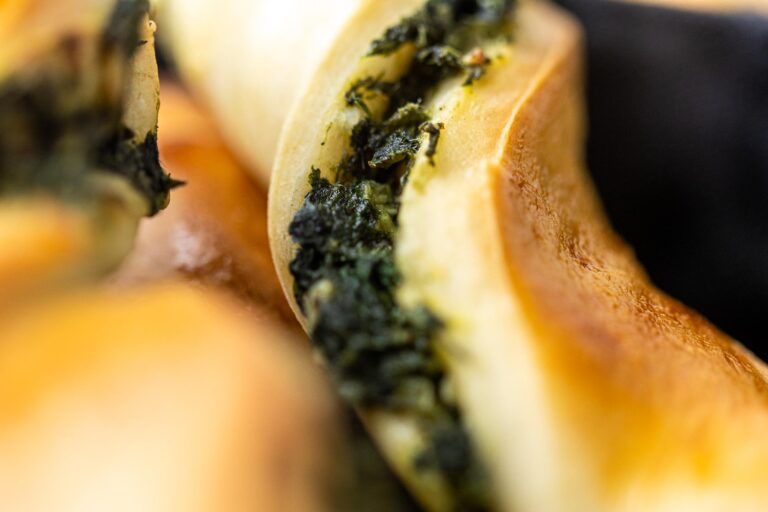 stinging nettle feta cheese bread