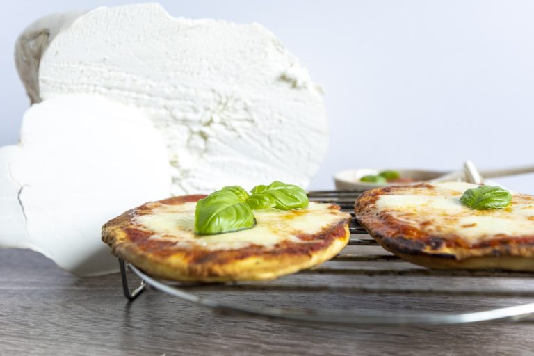 giant puffball mini pizzas