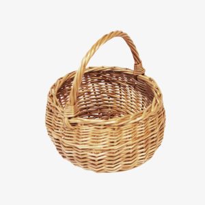 Bærkurv i pil (15 cm)
