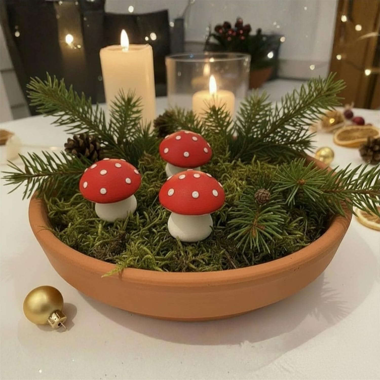 Mini Rød Fluesvamp - Sæt med 3 - Image 2