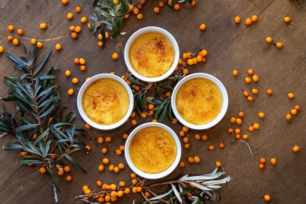 Havtorn creme brulee
